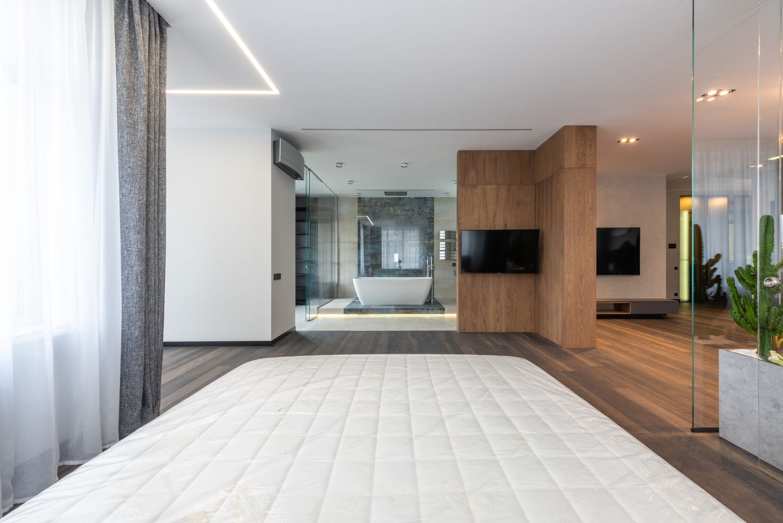 Bedroom, Gilbert subdivision house